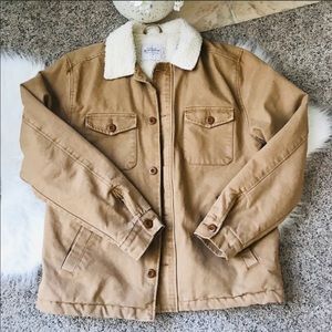 insulated canvas coat